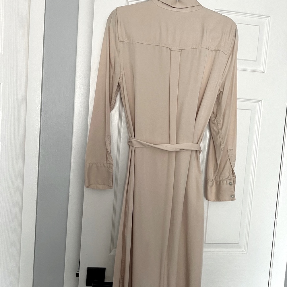 Banana Republic Beige Long Sleeve Dress - Picture 3 of 3